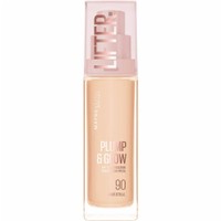 Maybelline Lifter Plump & Glow Spf15 Foundation 30ml - 90 - Ενυδατικό Foundation Μεσαίας Προστασίας, 2% Νιασιναμίδη & Υαλουρονικό Οξύ για Γεμάτη & Φωτεινή Όψη Όλη Μέρα