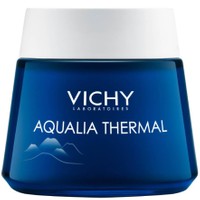 Vichy Aqualia Thermal Night Spa 75ml - Ενυδατική Κρέμα Νύχτας και Μάσκα 2 σε 1 με Δροσερή Υφή