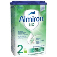 Nutricia Almiron Bio 2, 800g - Βιολογικό Γάλα 2ης Βρεφικής Ηλικίας για Υγιή, Τελειόμηνα Βρέφη Από 6-12 Μηνών Χωρίς Φοινικέλαιο