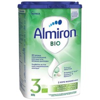 Nutricia Almiron Bio 3, 800g - Ειδικά Μελετημένο Βιολογικό Ρόφημα Γάλακτος για Βρέφη Από τον 12ο Μήνα, Χωρίς Φοινικέλαιο