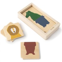 Trixie Wooden Animal Combo Puzzle Κωδ 77360, 1 Τεμάχιο - Διασκεδαστικό Ξύλινο Παιχνίδι Παζλ Εκμάθησης
