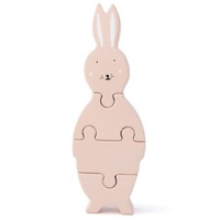 Trixie Wooden Body Puzzle Κωδ 77432, 1 Τεμάχιο - Mrs Rabbit - Ξύλινο Παιχνίδι Παζλ