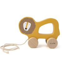 Trixie Wooden Pull Along Toy Κωδ 77378, 1 Τεμάχιο - Mr. Lion - Ξύλινο Παιχνίδι για τα Πρώτα Βήματα