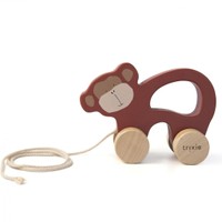 Trixie Wooden Pull Along Toy Κωδ 77510, 1 Τεμάχιο - Mr. Monkey - Ξύλινο Παιχνίδι για τα Πρώτα Βήματα