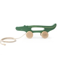 Trixie Wooden Pull Along Toy Κωδ 77509, 1 Τεμάχιο - Mr. Crocodile - Ξύλινο Παιχνίδι για τα Πρώτα Βήματα