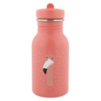 Trixie Bottle 350ml, Κωδ 77307 - Mrs. Flamingo - Ανοξείδωτο Παιδικό Παγουράκι με Πρακτικό Στόμιο