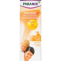 Paranix Prevent Ant-Lice Spray 100ml - Προληπτικό Αντιθφειρικό Μη Λιπαρό Σπρέι για Έως & 24 Ώρες Προστασία