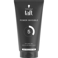 Schwarzkopf Taft Power Invisible 5 Hold Styling Gel 150ml - Gel Μαλλιών για Αόρατο Κράτημα Μεγάλης Διάρκειας Χωρίς να Κολλάει