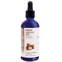 Macrovita Argan Oil with Vitamins E + C + F 100ml - Ενυδατικό, Θρεπτικό, Αντιρυτιδικό & Αντιγηραντικό Έλαιο Αργκαν με Βιταμίνες