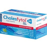 Tilman Cholesfytol NG 56tabs - Συμπλήρωμα Διατροφής Φυτικών Εκχυλισμάτων για τη Διατήρηση Φυσιολογικών Επιπέδων Χοληστερίνης