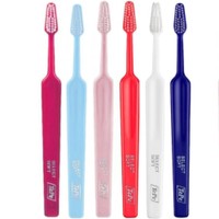TePe Select Soft Toothbrush 6 Τεμάχια - Multicolor 36 - Μαλακές Οδοντόβουρτσες με Κωνική Κεφαλή για Αποτελεσματικό Καθαρισμό