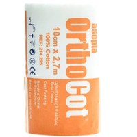 Asepta OrthoCot 10cmx2,7m 1 Τεμάχιο - Ορθοπεδικός Επίδεσμος Έσω Γύψου 100% Βαμβάκι