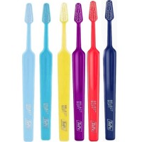 TePe Select Soft Toothbrush 6 Τεμάχια - Multicolor 34 - Μαλακές Οδοντόβουρτσες με Κωνική Κεφαλή για Αποτελεσματικό Καθαρισμό