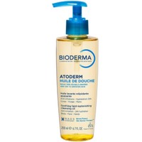 Bioderma Atoderm Huile De Douche Soothing Lipid Replenishing Body, Face & Hands Cleansing Oil 200ml - Ελαιώδες Αφρόλουτρο για Σώμα, Πρόσωπο & Χέρια για Ξηρή, Πολύ Ξηρή & Ερεθισμένη Επιδερμίδα