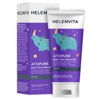 Helenvita Atopure Baby Emulsion 200ml - Γαλάκτωμα για Πρόσωπο & Σώμα για το Πολύ Ευαίσθητο Βρεφικό & Παιδικό Δέρμα με Τάση προς Ατοπία