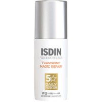 Isdin Fotoprotector 5 Daily Protection Fusion Water Magic Repair Spf50, 50ml - Αντηλιακό Προσώπου Υψηλής Προστασίας με Βάση το Νερό που Προστατεύει & Επανορθώνει τα Σημάδια της Φωτογήρανσης