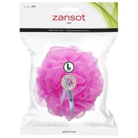 Zansot Mesh Sponge L 1 Τεμάχιο - Ρόζ - Σφουγγάρι Τούλι για Αίσθηση Απαλότητας & Αναζωογόνησης