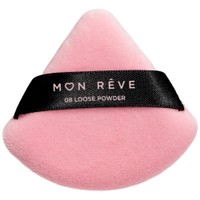 Mon Reve 08 Loose Powder Sponge 1 Τεμάχιο - Σφουγγάρι Εξαιρετικά Μαλακό & Εύκαμπτο Τριγωνικό για Loose Powder