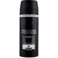 Axe Black Deodorant & Body Spray 48h Fresh 150ml - Αποσμητικό 48ωρης Φρεσκάδας με Ακαταμάχητο Άρωμα
