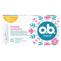 O.b Original Normal Ταμπόν για Ημέρες με Μικρή Έως Μέτρια Ροή 16 Τεμάχια