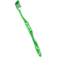 Elgydium Toothbrush Antiplaque Medium 1 Τεμάχιο - Πράσινο - Μέτρια Οδοντόβουρτσα για Βαθύ Καθαρισμό & Απομάκρυνση Οδοντικής Πλάκας