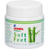 Gehwol Fusskraft Soft Feet Peeling Scrub 500ml - Απολεπιστική Κρέμα Ποδιών που Διεγείρει τη Μικροκυκλοφορία & Μειώνει την Απώλεια Υγρασίας της Επιδερμίδας