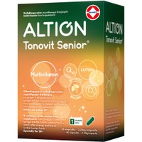 Altion Tonovit Senior 40caps - Συμπλήρωμα Διατροφής Πολυβιταμινών, Μετάλλων & Ιχνοστοιχείων για Σωματική & Πνευματική Τόνωση Ειδικά Σχεδιασμένο για Άτομα άνω των 50 Ετών