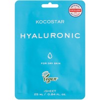 Kocostar Hyaluronic Face Mask Κωδ 5601, 1 Τεμάχιο - Εμποτισμένη Μάσκα Θρέψης & Ενυδάτωσης για Ξηρές Επιδερμίδες