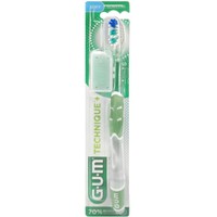 Gum Technique+ Soft Toothbrush Small 1 Τεμάχιο, Κωδ 491 - Πράσινο - Χειροκίνητη Οδοντόβουρτσα με Μαλακές Ίνες