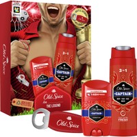 Old Spice Promo Captain Deodorant Stick 50ml & Shower Gel 250ml & Δώρο Bottle Opener 1 Τεμάχιο - Ανδρικό Αποσμητικό Στικ & Αφρόλουτρο με Νότες Εσπεριδοειδών