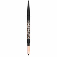 Maybelline Sculpting Stix Eyeliner Countour 1 Τεμάχιο - 016 Black Blur - Μολύβι Ματιών 2 σε 1 με Πινέλο, Πλούσιο Χρώμα & Κρεμώδη Ματ Σύνθεση
