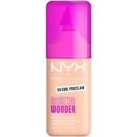 Nyx Professional Makeup Make'em Wonder Soft Matte Buildable Foundation 30ml - 04 Cool Porcelain - Ενυδατικό & Απαλό Μάτ Μέικαπ για πιο Λεία, Ομοιόμορφη & Λαμπερή Επιδερμίδα