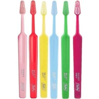 TePe Select Soft Toothbrush 6 Τεμάχια - Multicolor 42 - Μαλακές Οδοντόβουρτσες με Κωνική Κεφαλή για Αποτελεσματικό Καθαρισμό