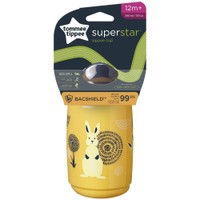Tomme Tippe SuperStar Bacshield Sippee Cup 12m+, 390ml - Εκπαιδευτικό Πλαστικό Κύπελλο με Στόμιο Σιλικόνης για Μικρά Παιδιά
