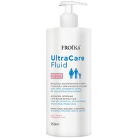 Froika Ultra Care Hydrating, Soothing & Lipid Replenishing Fluid 750ml - Ενυδατικό & Καταπραυντικό Γαλάκτωμα Ιδανικό για Πολύ Ξηρό, Ευαίσθητο Δέρμα με Τάση Ατοπίας & Κνησμού για Βρέφη, Παιδιά, Ενήλικες & Ηλικιωμένοι