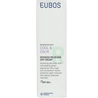 Eubos Cool & Calm Redness Relieving Day Cream Spf50+, 40ml - Κρέμα Ημέρας Προσώπου Υψηλής Προστασίας για Ανακούφιση απο την Ερυθρότητα