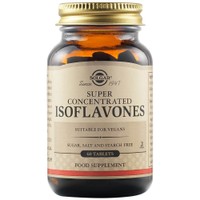 Solgar Super Concentrated Isoflavones 60tabs - Συμπλήρωμα Διατροφής από Φυσική Σόγια με Ισχυρή Αντιοξειδωτική & Αντιθρομβωτική Δράση Κατά των Συμπτωμάτων της Εμμηνόπαυσης