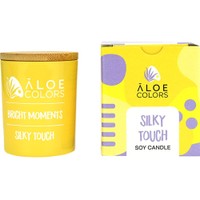 Aloe Colors Silky Touch Scented Soy Candle 150g - Αρωματικό Κερί Σόγιας σε Βάζο με Άρωμα που Διαρκεί