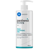 Medisei Panthenol Extra Face Cleansing Gel 390ml - Gel Καθαρισμού Προσώπου Χωρίς Σαπούνι, Κατάλληλο για Όλους τους Τύπους Επιδερμίδας