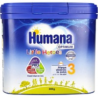 Humana Optimum Little Heroes 3, 12m+, 300g - Βρεφικό Γάλα σε Σκόνη από τους 12 Μήνες για Σωστή Ανάπτυξη