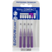 Elgydium Clinic Mono Compact Large 1.8mm ISO 5 Interdental Brushes 4 Τεμάχια - Μεσοδόντια Βουρτσάκια Ειδικά Σχεδιασμένα για Αποτελεσματικό Καθαρισμό Κατά της Πλάκας, Εισχωρούν Ανάμεσα στα Δόντια Χωρίς να τα Πληγώνουν