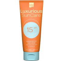 Luxurious Sun Care Sunscreen Body Cream Spf15, 200ml - Αντηλιακή Κρέμα Σώματος με Υαλουρονικό Οξύ & Βιταμίνη Ε 
