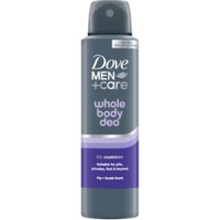 Dove Men Care Fig & Suede Scent Whole Body Deo Spray 150ml - Αποσμητικό Σπρέι για Όλο το Σώμα με Άρωμα Σύκου & Καστόρι
