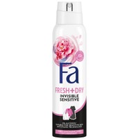 Fa Fresh & Dry Invisible Sensitive Rose & Hawthorne 72h Anti-Perspirant Spray 150ml - Γυναικείο Αντιιδρωτικό Spray με 72ώρες Προστασίας, με Άρωμα Ροζ Τριαντάφυλλο