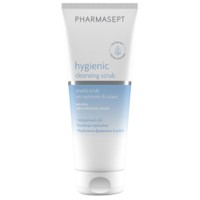 Pharmasept Hygienic Body & Face Cleansing Scrub 200ml - Ήπιο & Απαλό Καθαριστικό για Πρόσωπο & Σώμα με Υαλουρονικό Οξύ, Εκχύλισμα Πρόπολης & Μικρόκοκκοι Βερίκοκου & Ρυζιού