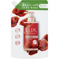 Lux Secret Poppy Perfumed Hand Wash with Bergamot Oil Refill 750ml - Ανταλλακτικό Κρεμοσάπουνο με Έλαιο Περγαμόντου & Άρωμα από Άνθη Εξωτικών Λουλουδιών