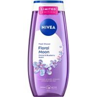 Nivea Limited Edition Floral Moon Shower Gel 250ml - Ενυδατικό Αφρόλουτρο με Γοητευτικό Άρωμα Ορχιδέας & Μύρτιλων