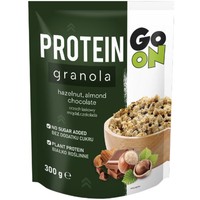 Go On Protein Granola Hazelnut, Almond & Chocolate 300g - Νιφάδες Δημητριακών με Σοκολάτα & Ξηρούς Καρπούς Χωρίς Προσθήκη Ζάχαρης