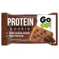 Go On Protein Cookie with Brownie Flavour 50g - Μπισκότο Πρωτεΐνης Χωρίς Προσθήκη Ζάχαρης με Γεύση Brownie