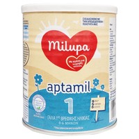 Milupa Aptamil 0-6m 400gr 1 Τεμάχ - Γάλα 1ης Βρεφικής Ηλικίας σε Σκόνη